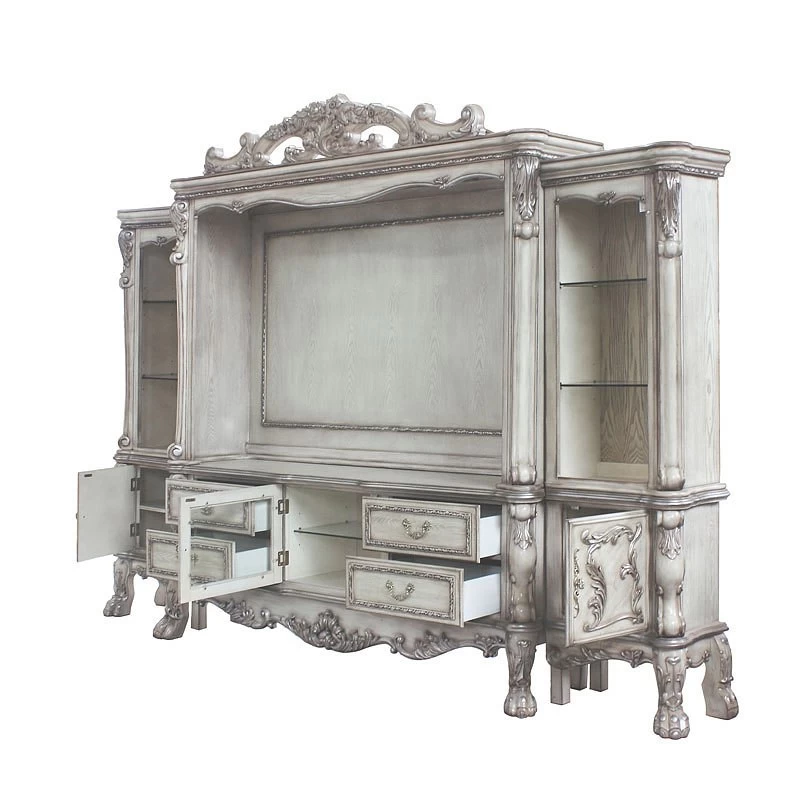 Dresden Entertainment Center (Vintage Bone White) 5 Dresden Entertainment Center (Vintage Bone White) - Image 5