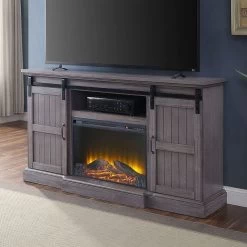 Admon TV Stand W/ Fireplace