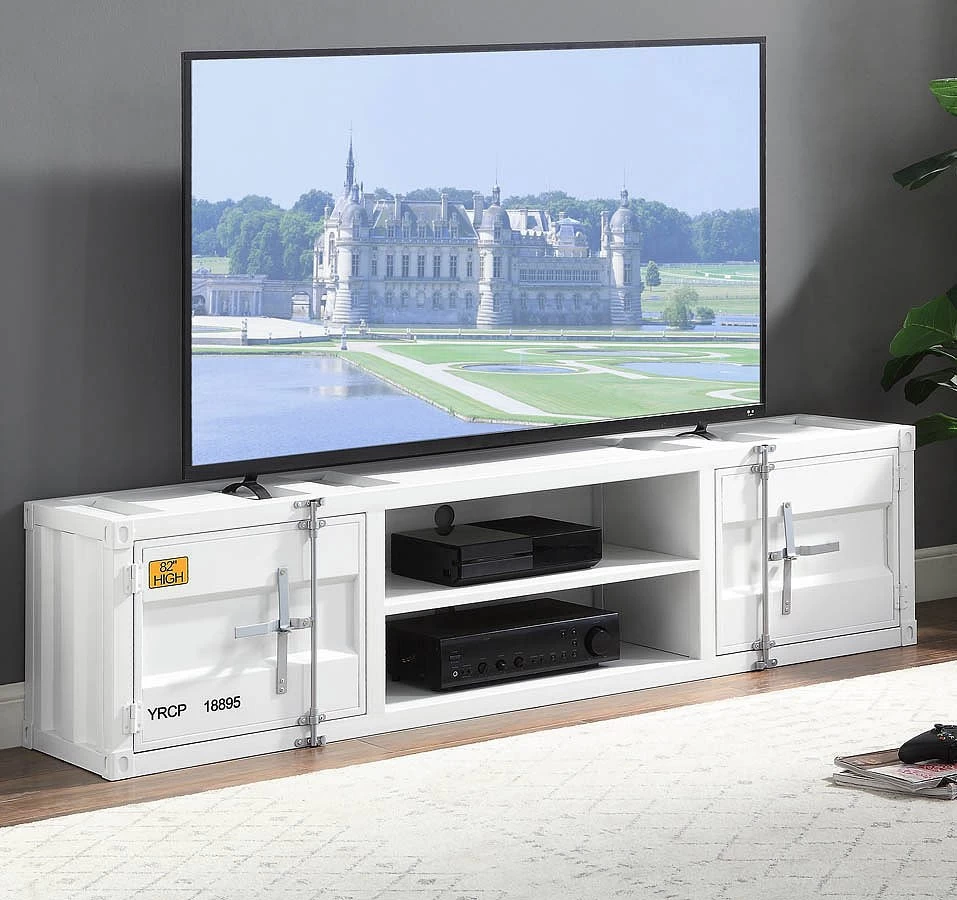 Cargo TV Stand (White) 2 Cargo TV Stand (White) - Image 2
