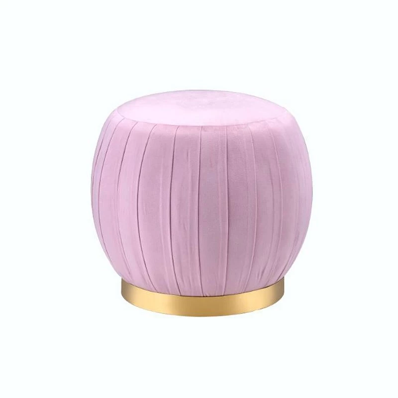 Zinnia Ottoman (Pink Carnation) 2 Zinnia Ottoman (Pink Carnation) - Image 2