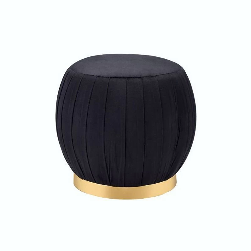 Zinnia Ottoman (Black) 2 Zinnia Ottoman (Black) - Image 2