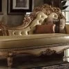 Vendome Chaise (Gold Patina)