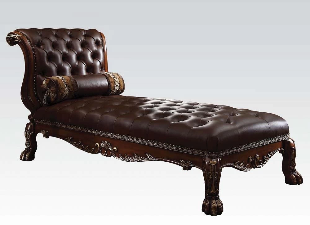 Dresden Chaise (Cherry) 2 Dresden Chaise (Cherry) - Image 2