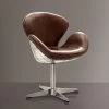 Brancaster 35 Inch Swivel Accent Chair