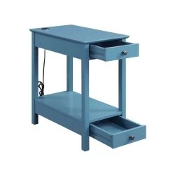 Byzad Side Table (Teal) -Professional Furniture Discount Store 97742 side table 3