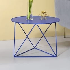 Epidia Accent Table (Blue)