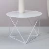 Epidia Accent Table (White)