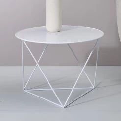 Epidia Accent Table (White)