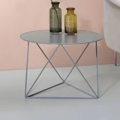 Epidia Accent Table (Gray)