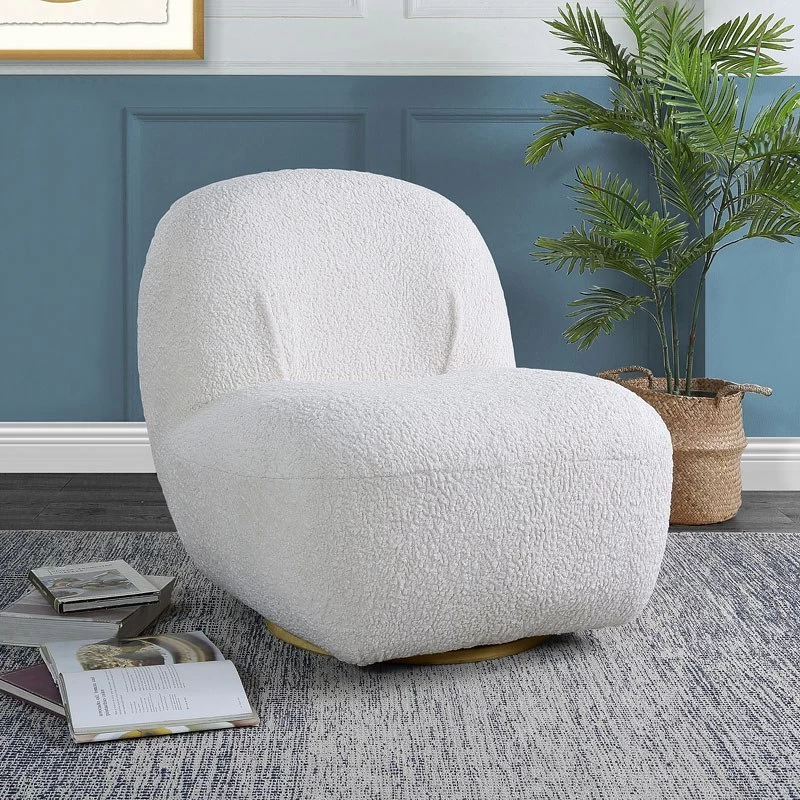 Yedaid Accent Chair (White) 2 Yedaid Accent Chair (White) - Image 2