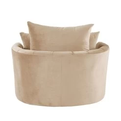 Zunyas Accent Chair (Beige) -Professional Furniture Discount Store AC00290 chair 5