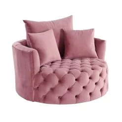 Zunyas Accent Chair (Pink)