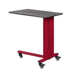Cargo Accent Table W/ Wall Shelf (Red) -Professional Furniture Discount Store AC00361 accent table 5