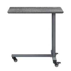 Cargo Accent Table W/ Wall Shelf (Gunmetal) -Professional Furniture Discount Store AC00362 accent table 6