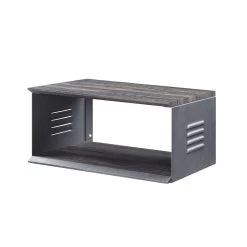 Cargo Accent Table W/ Wall Shelf (Gunmetal) -Professional Furniture Discount Store AC00362 accent table 7