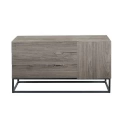 Walden Console Table (Rustic Oak/ Black) -Professional Furniture Discount Store AC00791 console table 3