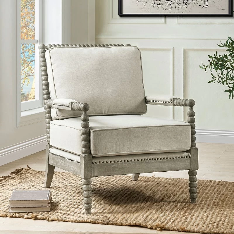 Saraid Accent Chair (Beige) 2 Saraid Accent Chair (Beige) - Image 2