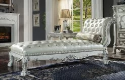 Dresden Chaise (Bone White)