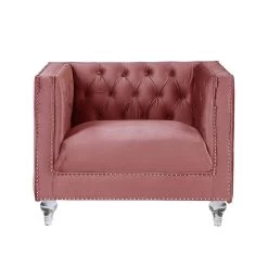 Heiberoll Chair (Pink) -Professional Furniture Discount Store LV00329 chair 3