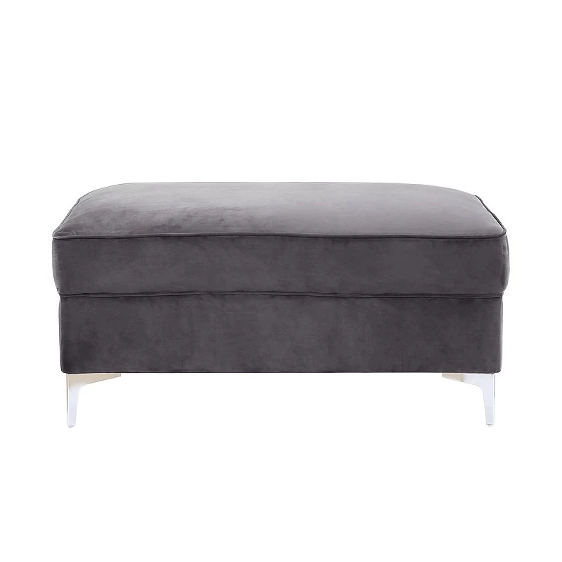 Bovasis Ottoman (Gray) 3 Bovasis Ottoman (Gray) - Image 3