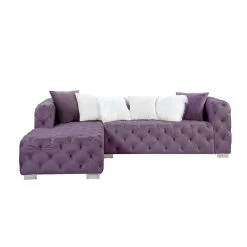 Qokmis Sectional (Purple) -Professional Furniture Discount Store LV00389 sectional 3