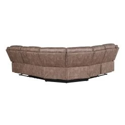 Dollum Reclining Sectional (Chocolate) -Professional Furniture Discount Store LV00397 sectional 5