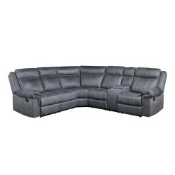 Dollum Reclining Sectional (Gray)