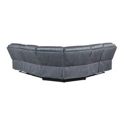 Dollum Reclining Sectional (Gray) -Professional Furniture Discount Store LV00398 sectional 5