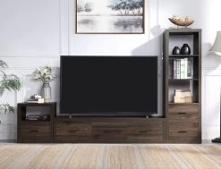 Harel Large Storage Entertainment Wall