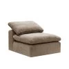 Naveen Modular Armless Chair (Beige)