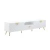 Gaines TV Stand (White)