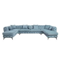 Atronia Sectional (Deep Green) 7 Atronia Sectional (Deep Green) -Professional Furniture Discount Store LV01161 sectional 3