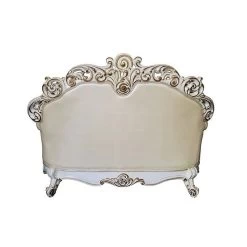 Vendome Champagne PU Loveseat (Antique Pearl) -Professional Furniture Discount Store LV01325 loveseat 5