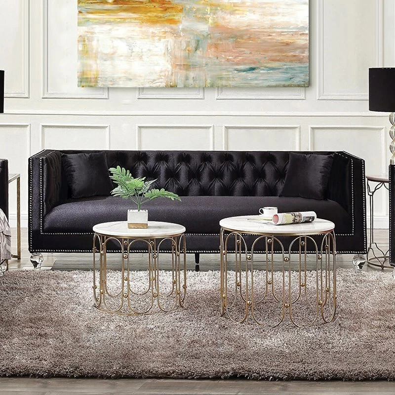 Heibero Sofa (Black) 2 Heibero Sofa (Black) - Image 2