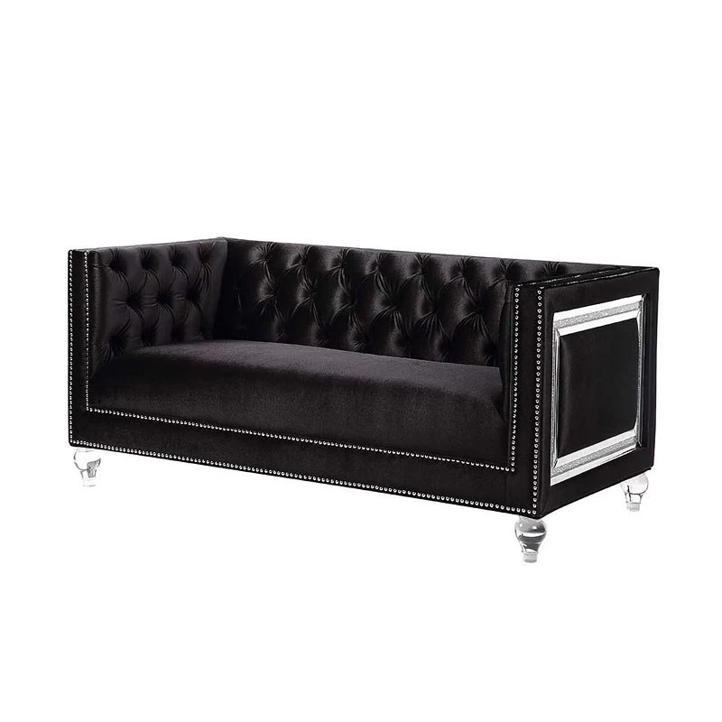 Heibero Loveseat (Black) 1 Heibero Loveseat (Black)