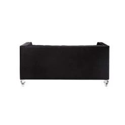 Heibero Loveseat (Black) 7 Heibero Loveseat (Black) -Professional Furniture Discount Store LV01404 loveseat 4