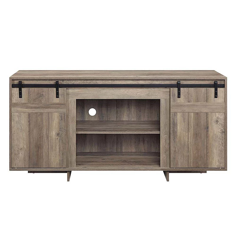 Bellarosa TV Stand (Gray Washed) 2 Bellarosa TV Stand (Gray Washed) - Image 2