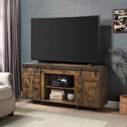 Bellarosa TV Stand (Rustic Oak)