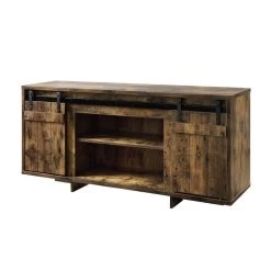 Bellarosa TV Stand (Rustic Oak) -Professional Furniture Discount Store LV01441 tv stand 3