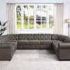 Jakim Sectional (Brown)