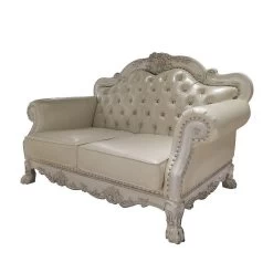 Dresden Loveseat (Bone White) -Professional Furniture Discount Store LV01689 loveseat 3